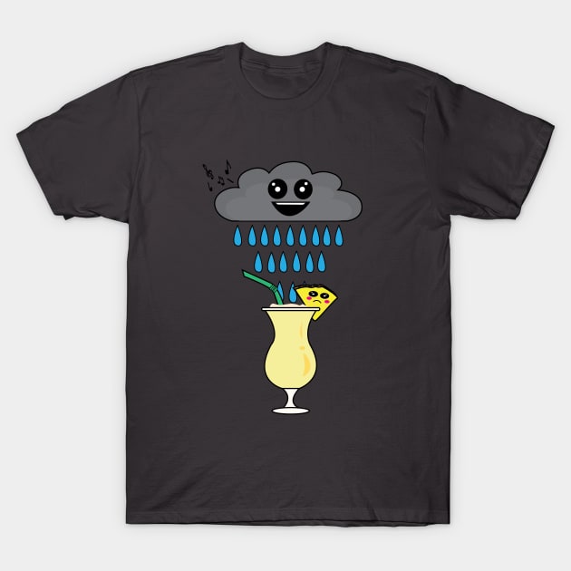 Pina colada T-Shirt by tri2movies